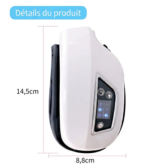 Masseur Oculaire À Vibrations Portable Intelligent - Massage Des Yeux, Relaxation, Compresse D'Airbag - Purmental