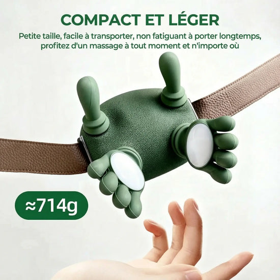 Appareil de massage cervicale sans fil - massage cou et épaules - Purmental