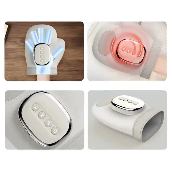 Masseur électrique pour les mains - masseur pour le canal carpien, le poignet et les doigts - Purmental
