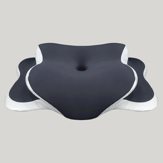 Oreiller cervical - Oreiller ergonomique en mousse à mémoire de forme - Purmental