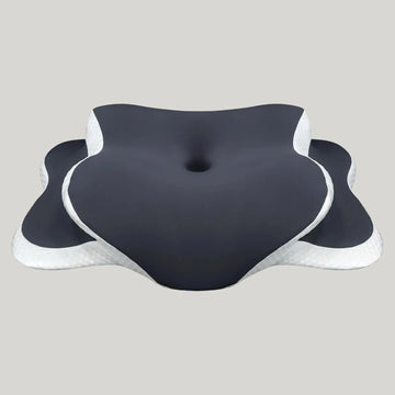 Oreiller cervical - Oreiller ergonomique en mousse à mémoire de forme - Purmental