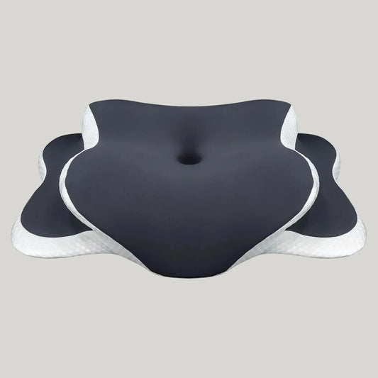 Oreiller cervical - Oreiller ergonomique en mousse à mémoire de forme - Purmental