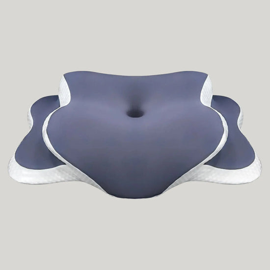 Oreiller cervical - Oreiller ergonomique en mousse à mémoire de forme - Purmental