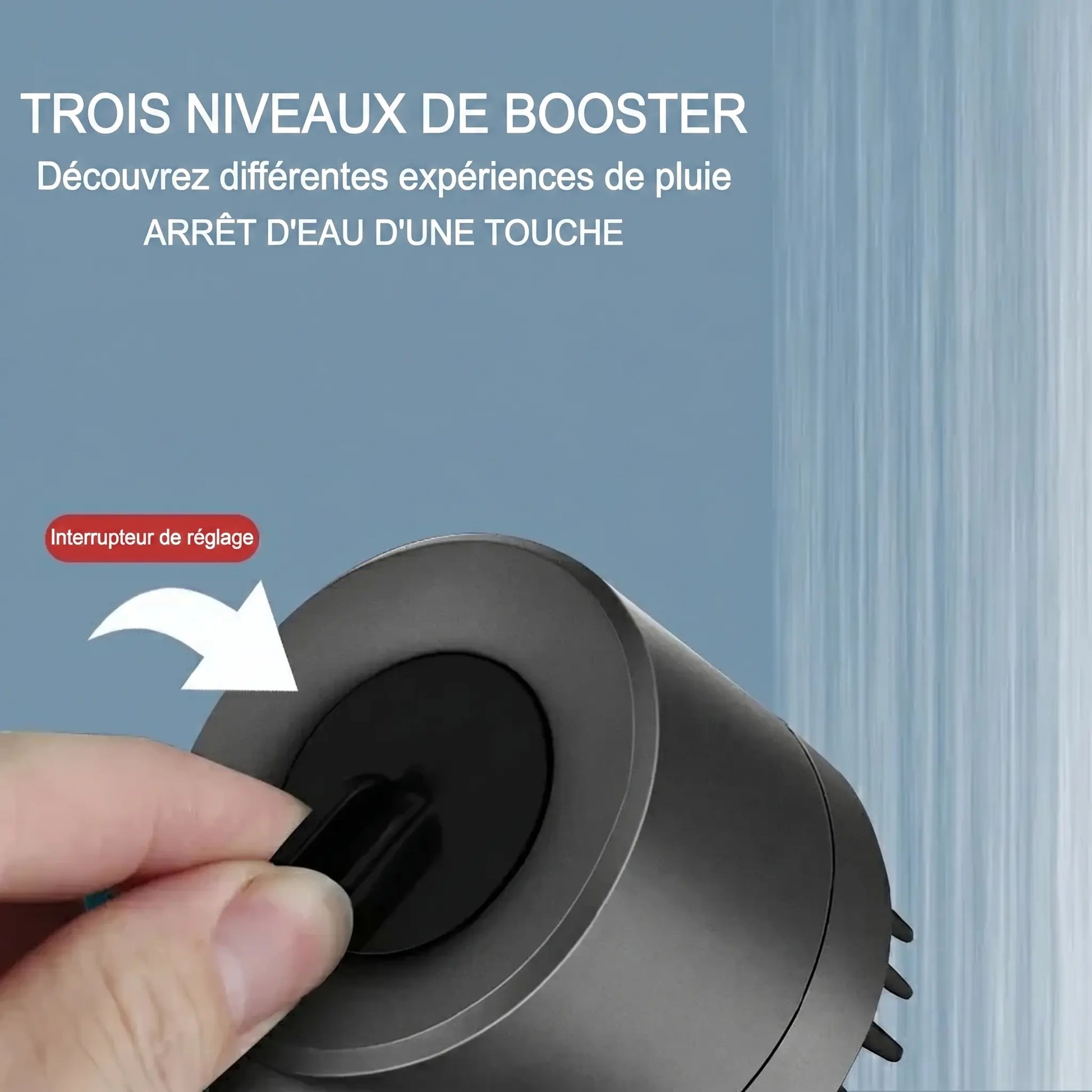 Pommeau de Douche Filtrant Haute Pression – Eau Plus Pure, Jet Plus Puissant & Massage Relaxant - Purmental