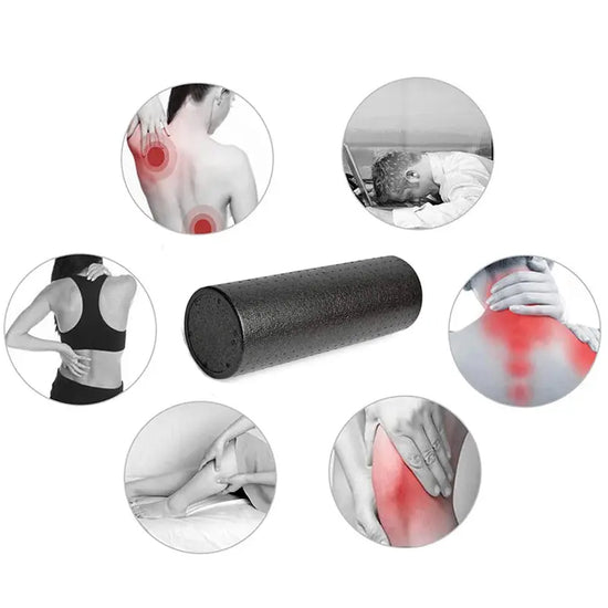 PulseRoll EPP - Rouleau de Yoga en mousse EPP, portable, pour exercices de Pilates