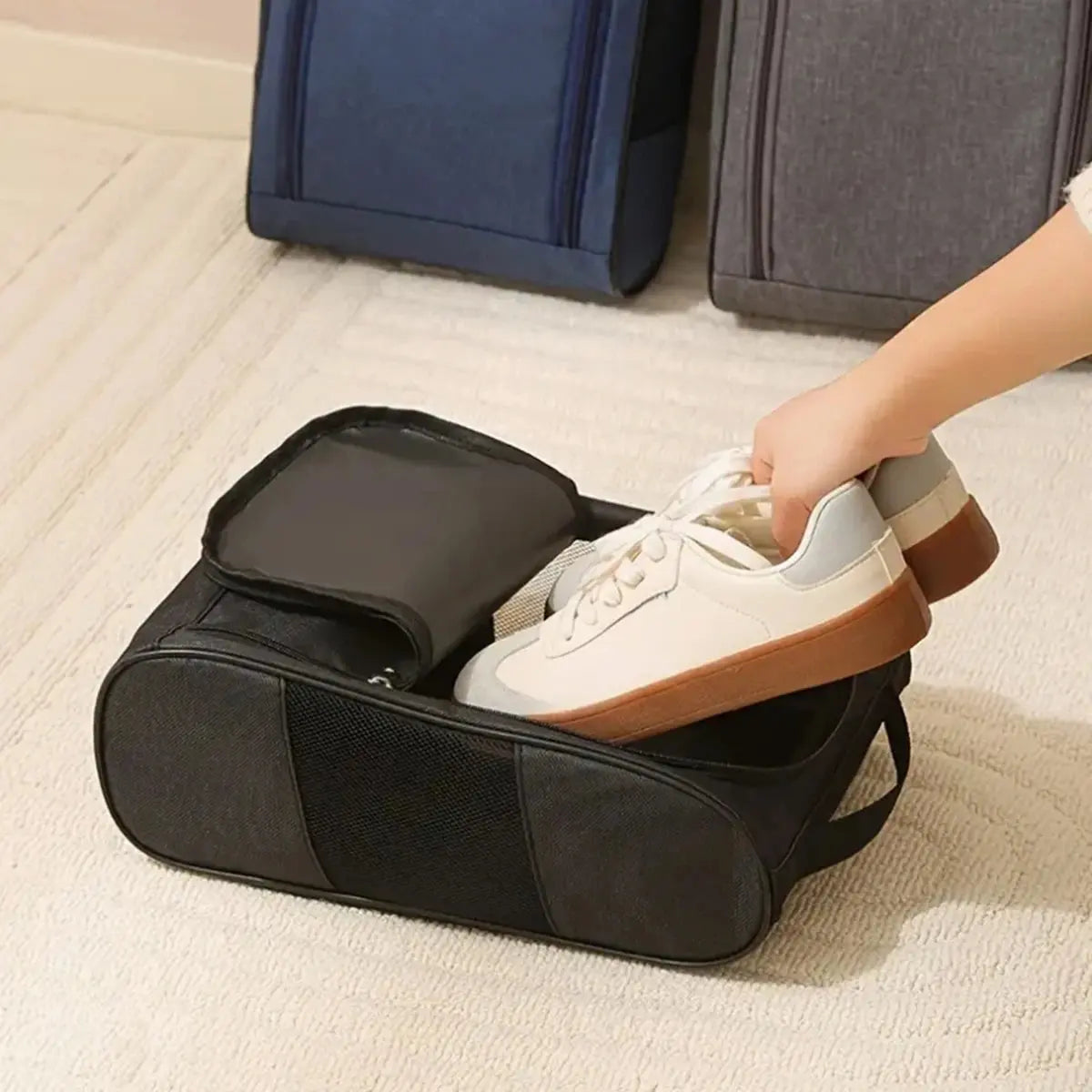 Sac à chaussures léger, respirant et antipoussière - Purmental