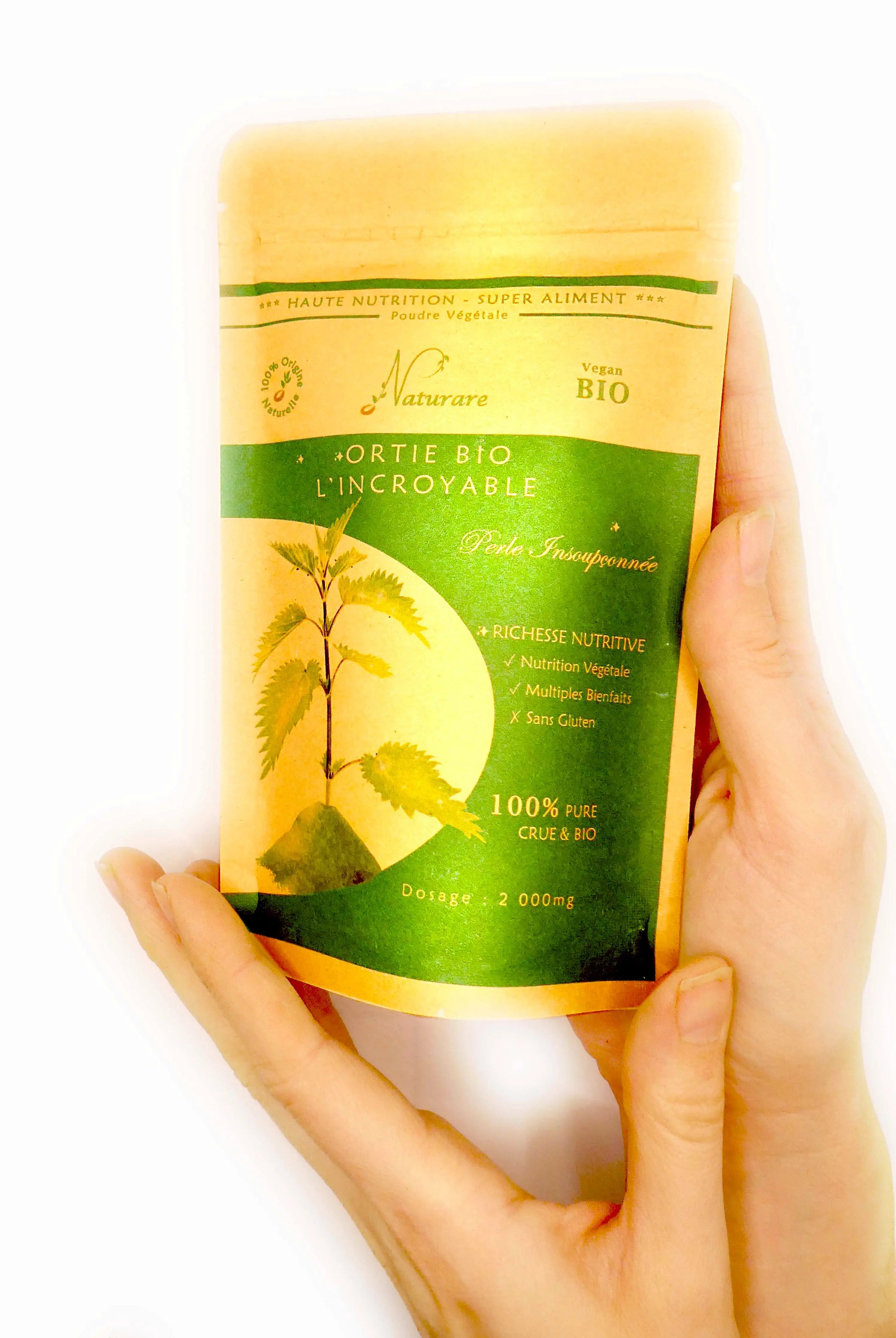 The Incredible Organic Nettle 2000mg - Food Supplement-2