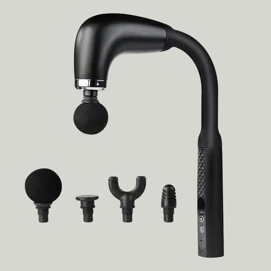 HOMEFISH - Pistolet de massage électrique portatif rechargeable pour usage domestique Purmental